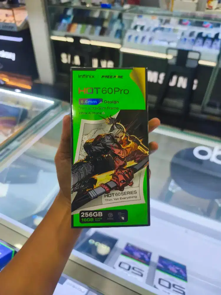 Infinix Hot 60 Pro 8/256 Baru Segel Garansi Resmi