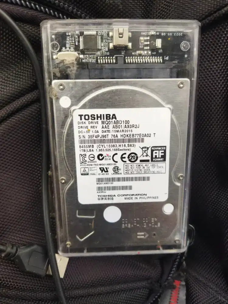 Misi Mau Jual Hardisk External 1TB Copotan dari Ps4 Kondusi masih nru