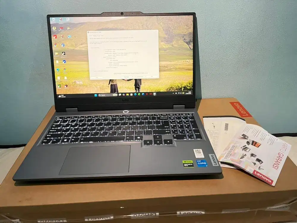 Lenovo LOQ Gaming i5-12450HX RTX3050 512GB SSD 12GB Win11+OHS