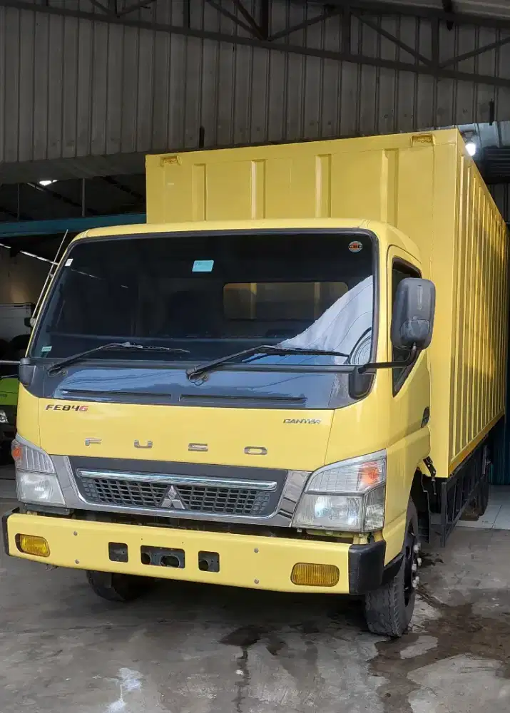 Colt Diesel Canter Long 6 Ban FE 84 HDL Box Besi 2023