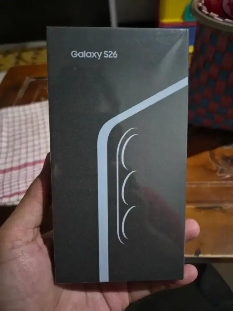 Jual samsung S26 Basic Ram 12/512 warna black.