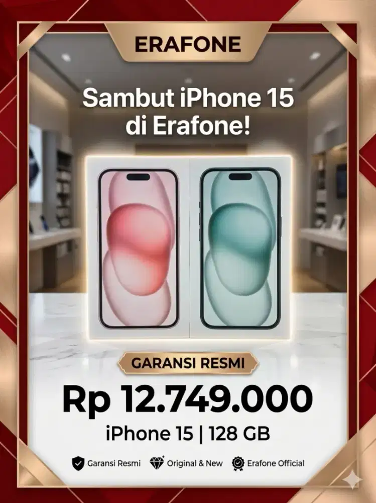 Iphone 15 ready kak