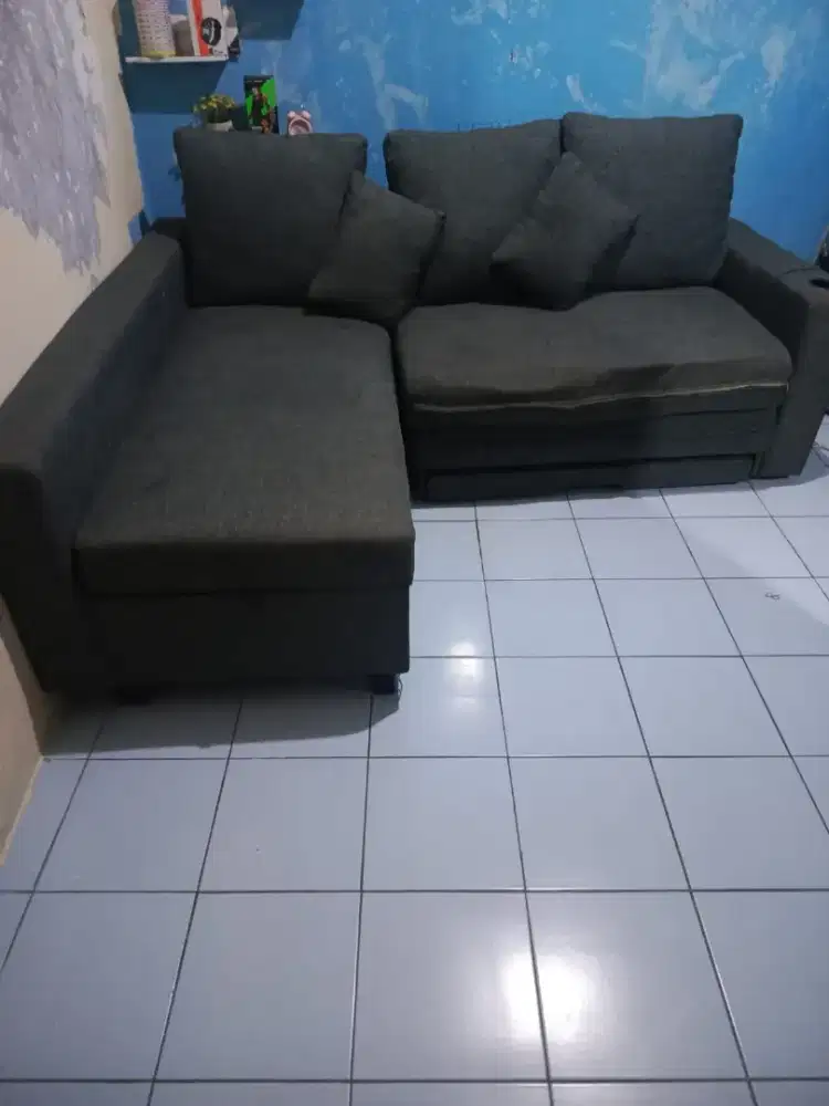 di jual cepet BU sofa bed ruang tamu