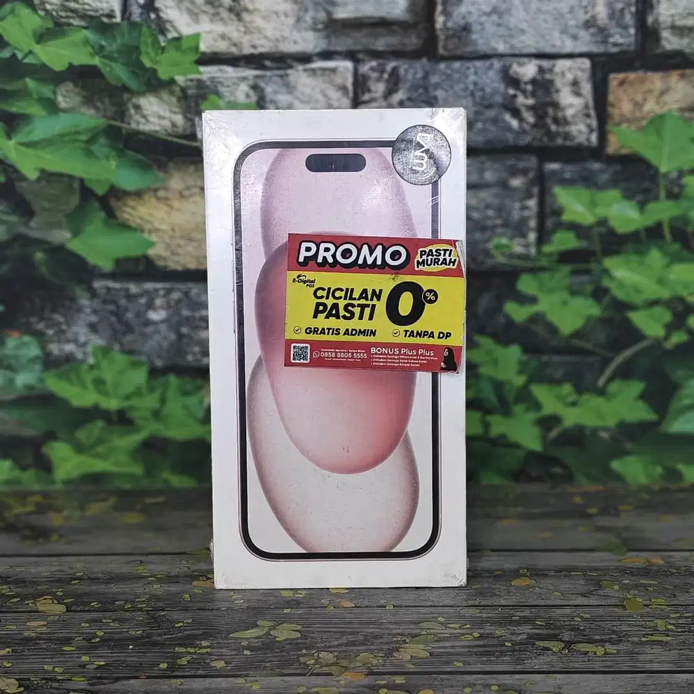 IPHONE 15 128GB | GARANSI RESMI IBOX FREE ADAPTOR