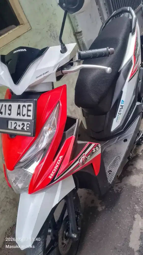 Beat  FI 2018 eco  ,  combi brake mulus full ,mesin standaran