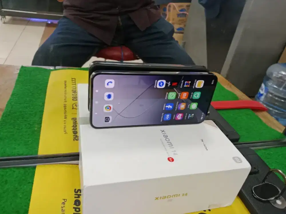 Xiaomi 14 5G Ram 12/256 GB lengkap normal original