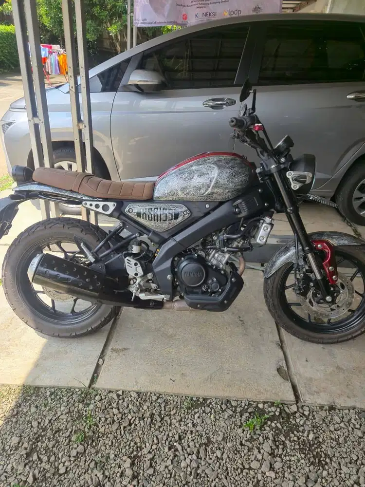 Yamaha XSR 155 Th 2020 Silver Pajak Hidup Kaleng Baru BU Cepat