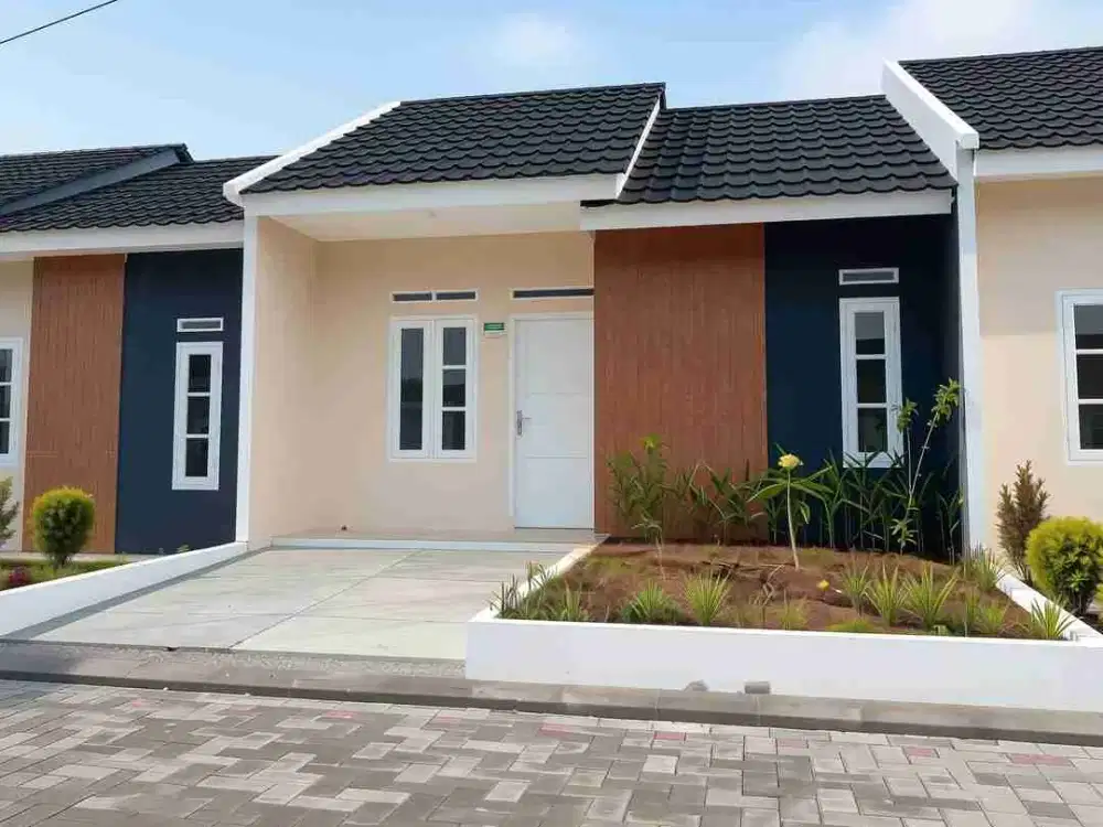 Rumah subsidi murah konsep cluster dekat PT Aqua Mekarsari Sukabumi