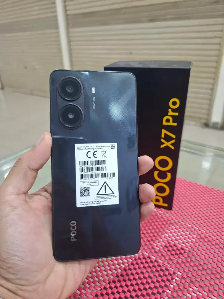 Xiaomi x7 pro 12/512 bh 99% kondisi istimewa garansi maret 2027