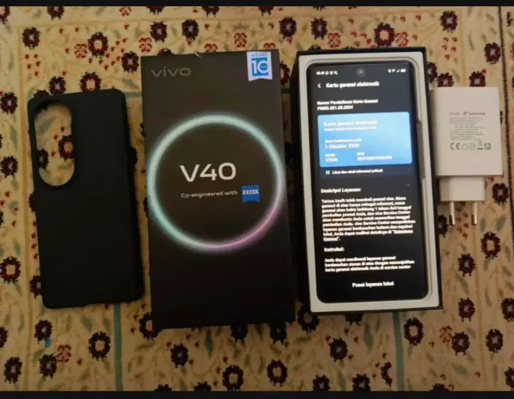 Vivo V40 512GB Garansi Aktif Panjang