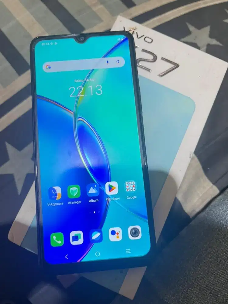 vivo y27 ram 6+6/128 no minus fullset