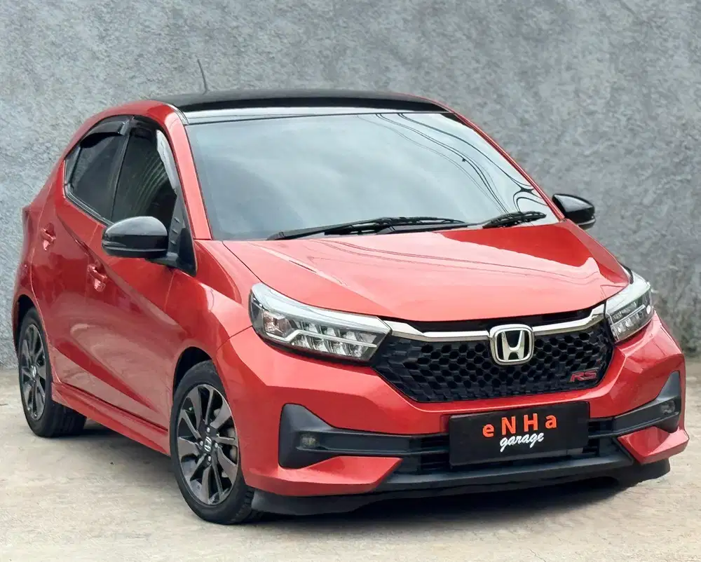 KM 17rb.. Honda NEW BRIO RS 1.2 CVT AT 2023.. eNHa garage Semarang..