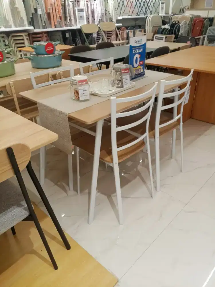 Promo meja makan minimalis