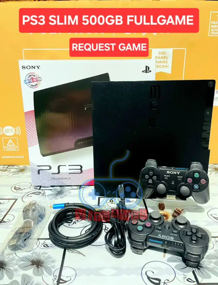 Ps3 slim 500gb full game ( no minus + komplit )