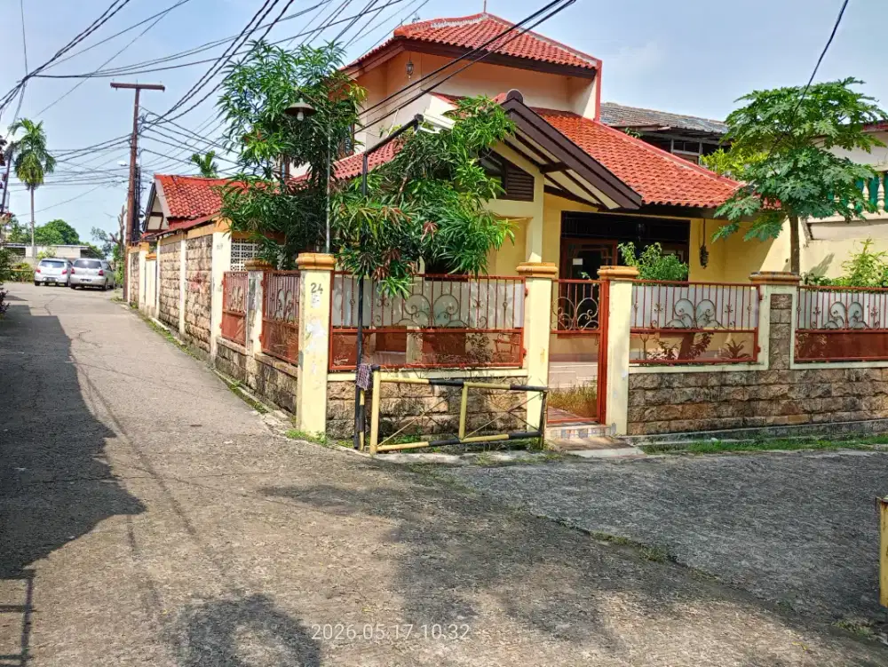 RUMAH HOOK LT 235M² STRATEGIS JUAL MURAH