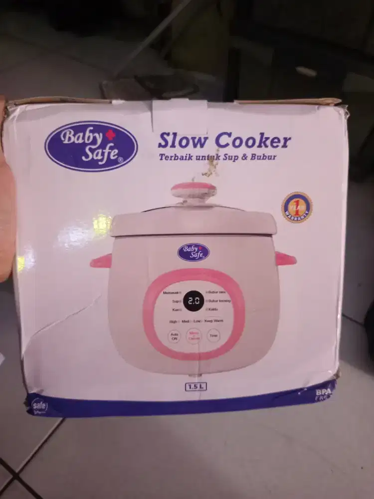 Slow cooker baby safe