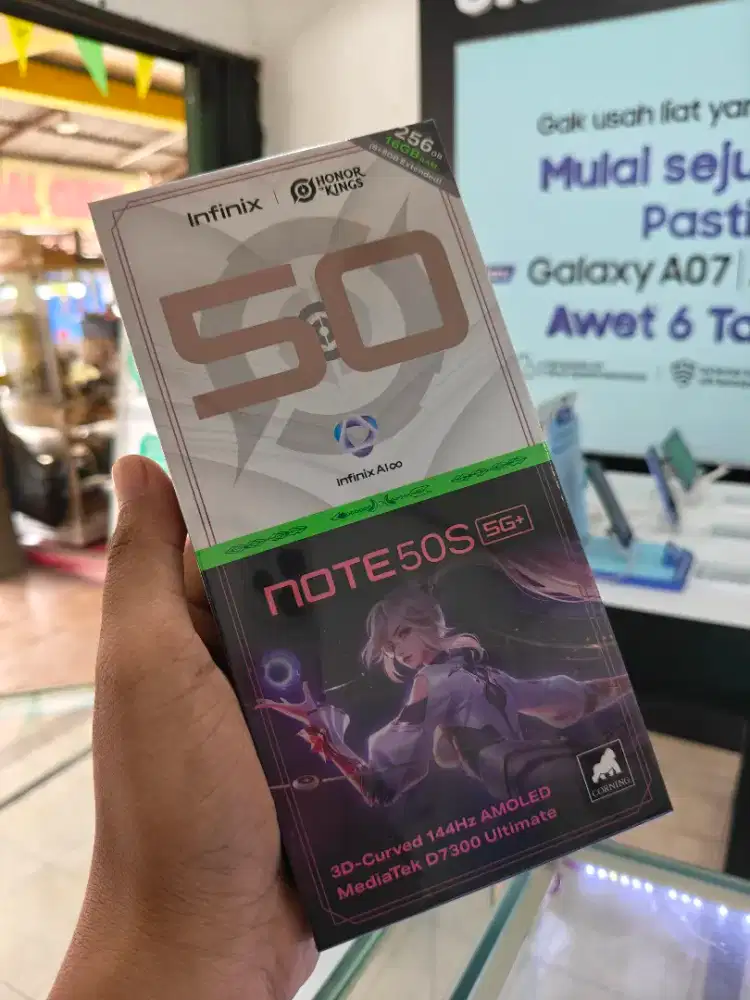 HP MURAH INFINIX NOTE 50S 5G 8/256GB KREDIT BISA