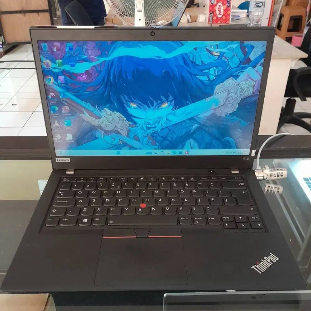Laptop Murah Lenovo Thinkpad T490 i5 Gen 8 RAM 8GB SSD 128GB 14 INCH