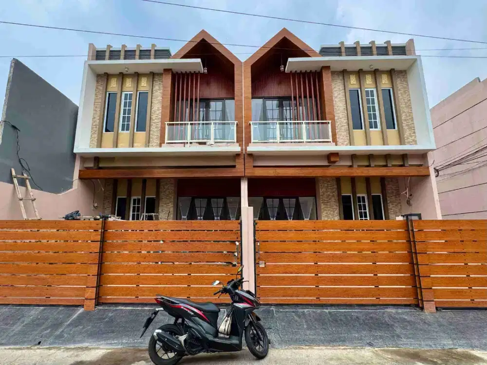 Rumah Baru Fresh di Pondok Cipta Bintara Dekat ke KRL Cakung & Kranji