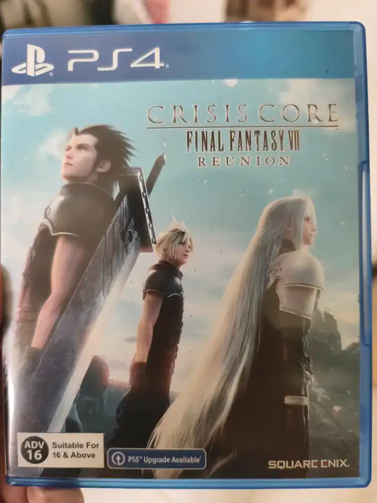 Final Fantasy 7 reunion crisis core reg 3 second ps4 ps5