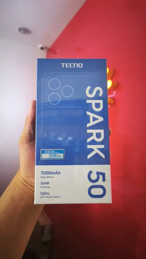 Tecno Spark 50 8/128GB Resmi