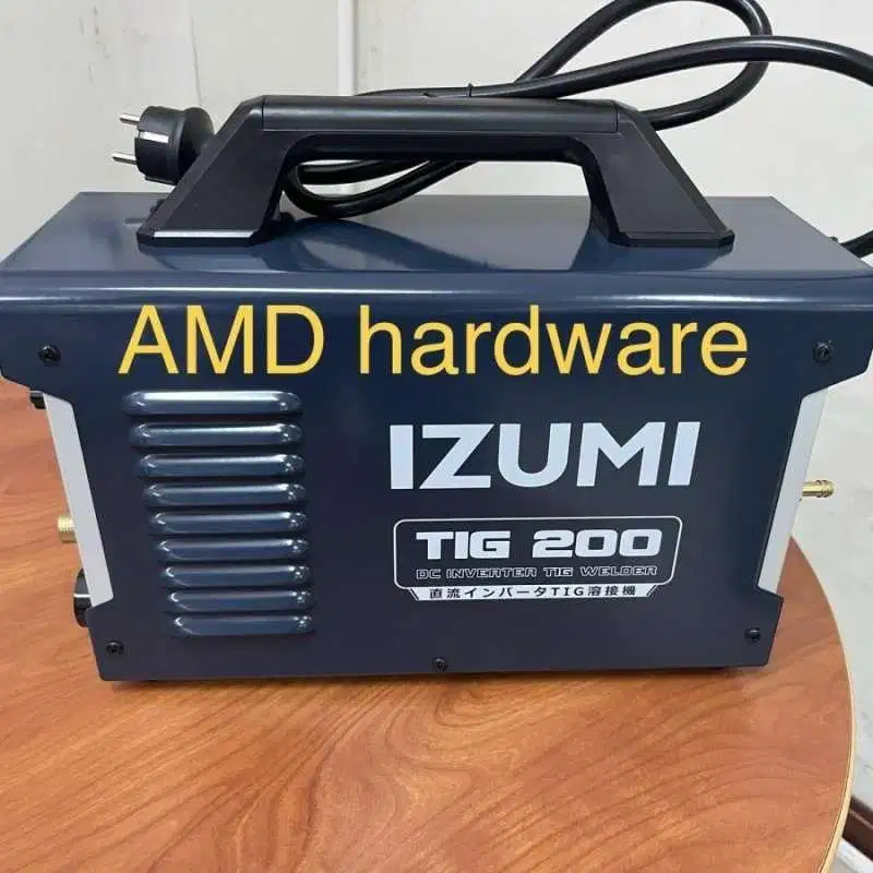 Mesin las tig argon izumi 200. Ada fitu pulse