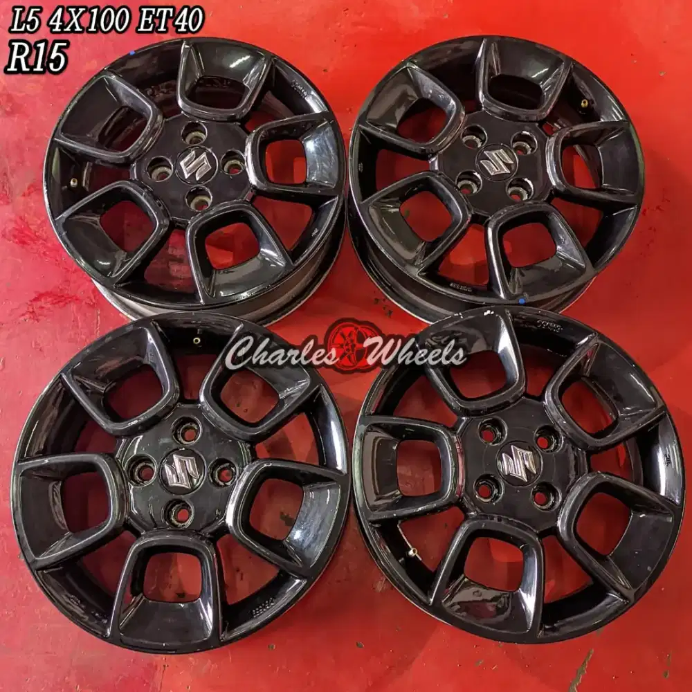 Velg Ignis Hitam R15 Set Ban