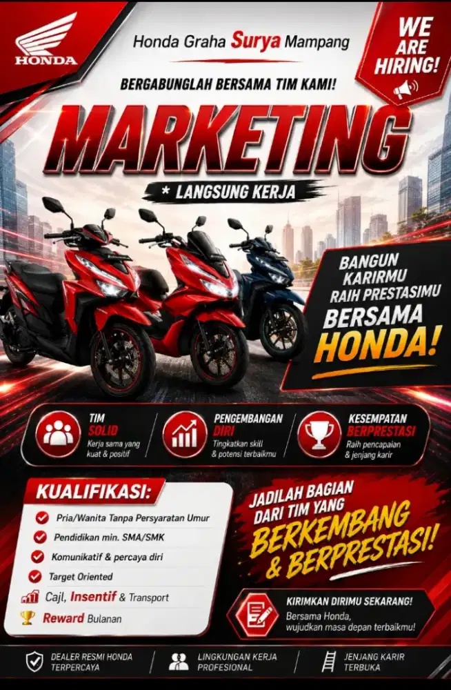 Dibutuhkan Sales Pameran dan Lapangan