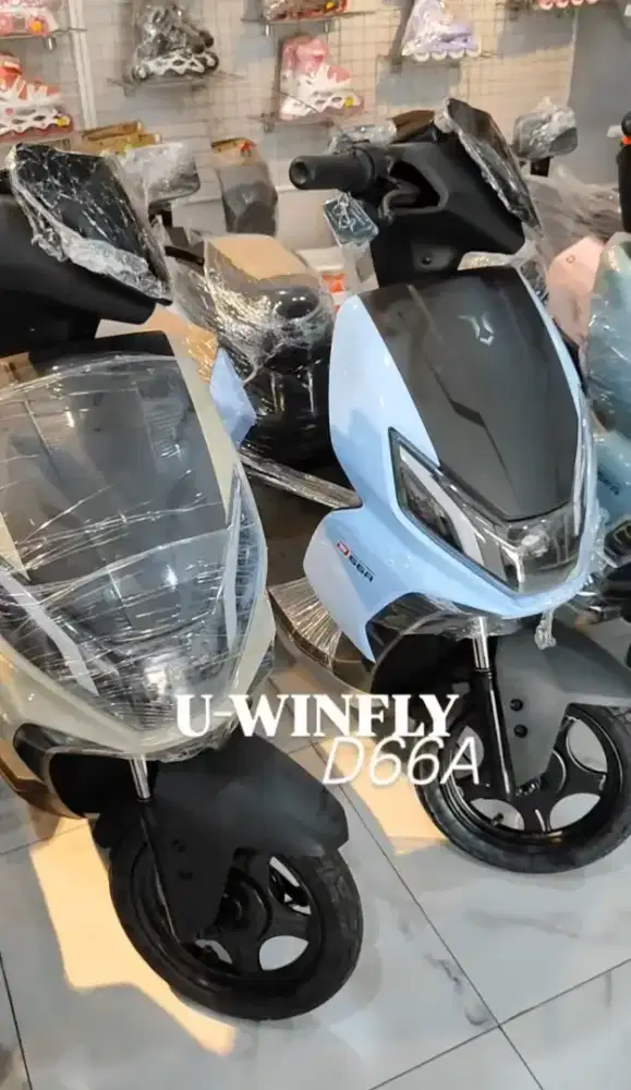 Sepeda listrik u-winflay D66A. Globalindocellteluk.