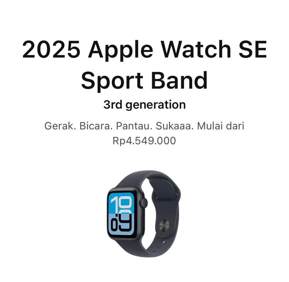 Apple watch se gen 3