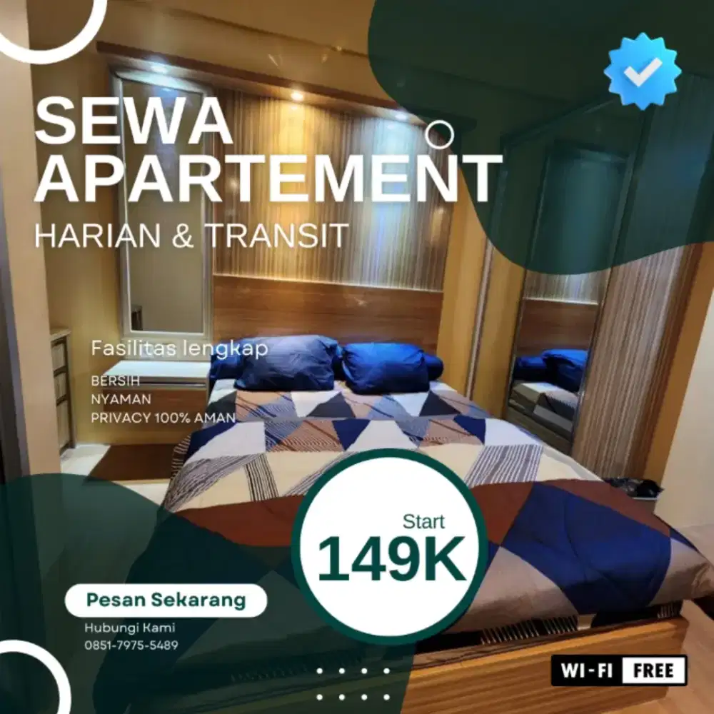Sewa Apartemen Harian/Transit Emerald Bintaro Tangsel Termurah