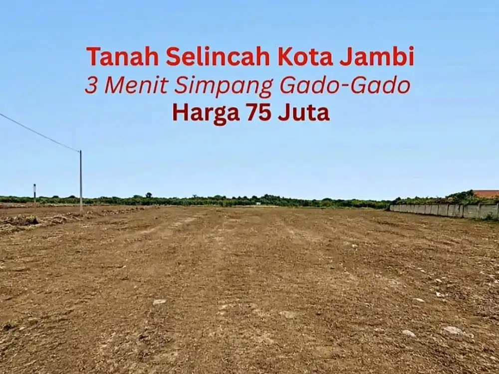 Tanah Murah Dekat Pasar Talang Banjar