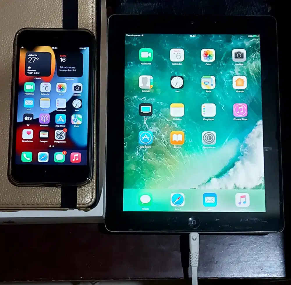 Dijual aja drpd gak dipake, Iphone 7+ 256GB inter & Ipad 32 GB ex ibox