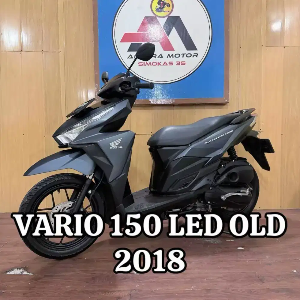 [FORE SALE] HONDA VARIO 150 LED OLD 2018 ISTIMEWA MURAH MERIAH BOS