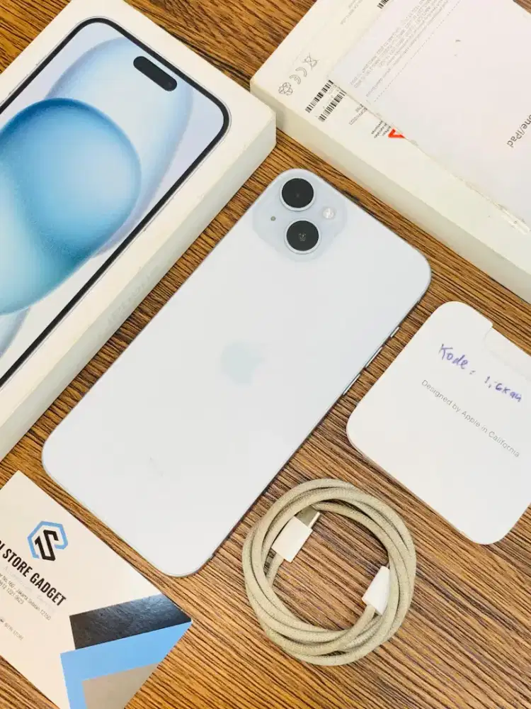 IPHONE 15 PLUS 128GB IBOX BLUE