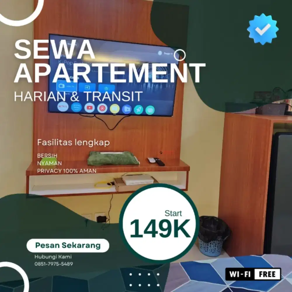 Disewakan Harian/Transit Apartemen Emerald Bintaro Tangerang Selatan