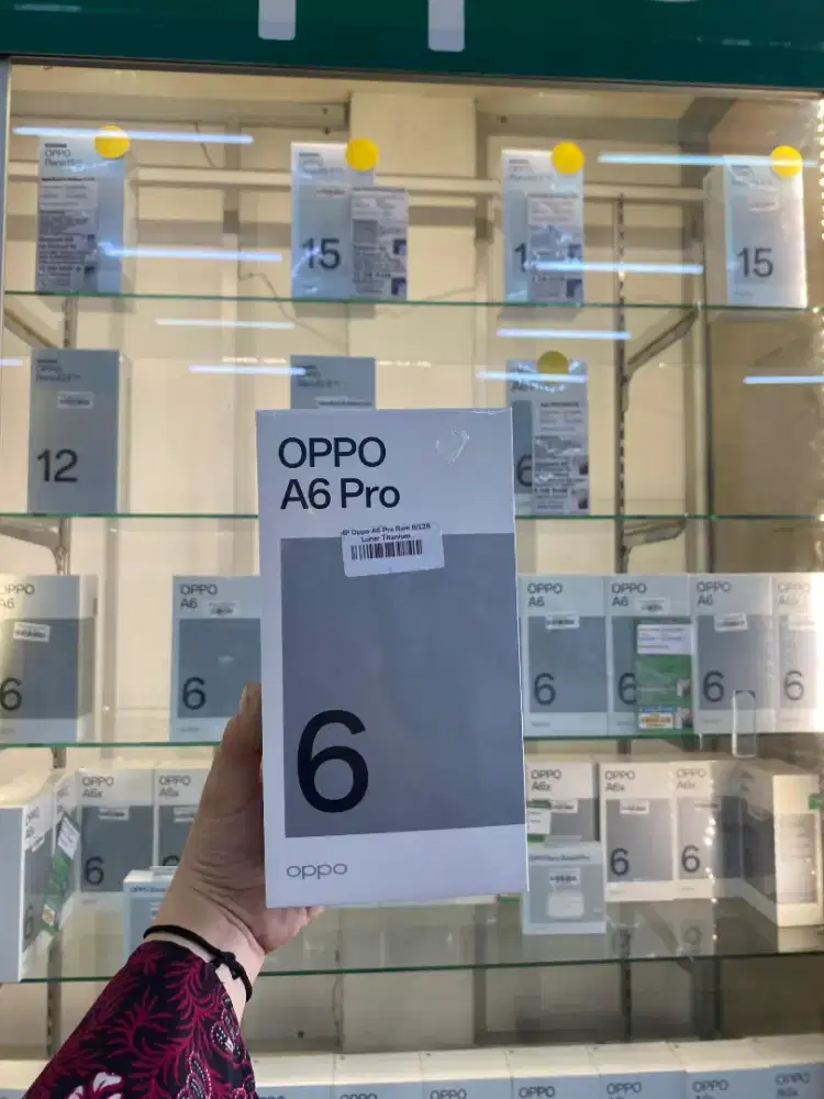 OPPO A6PRO 8/128 (BNIB MASIH SEGEL) CICILAN DP 0