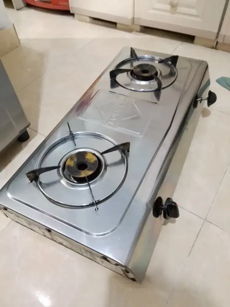 Kompor gas todachi 2 tungku normal
