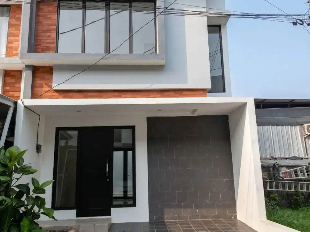 Rumah Minimalis Modern 2 LT Dekat Tol Parigi Graha Raya CW-18194