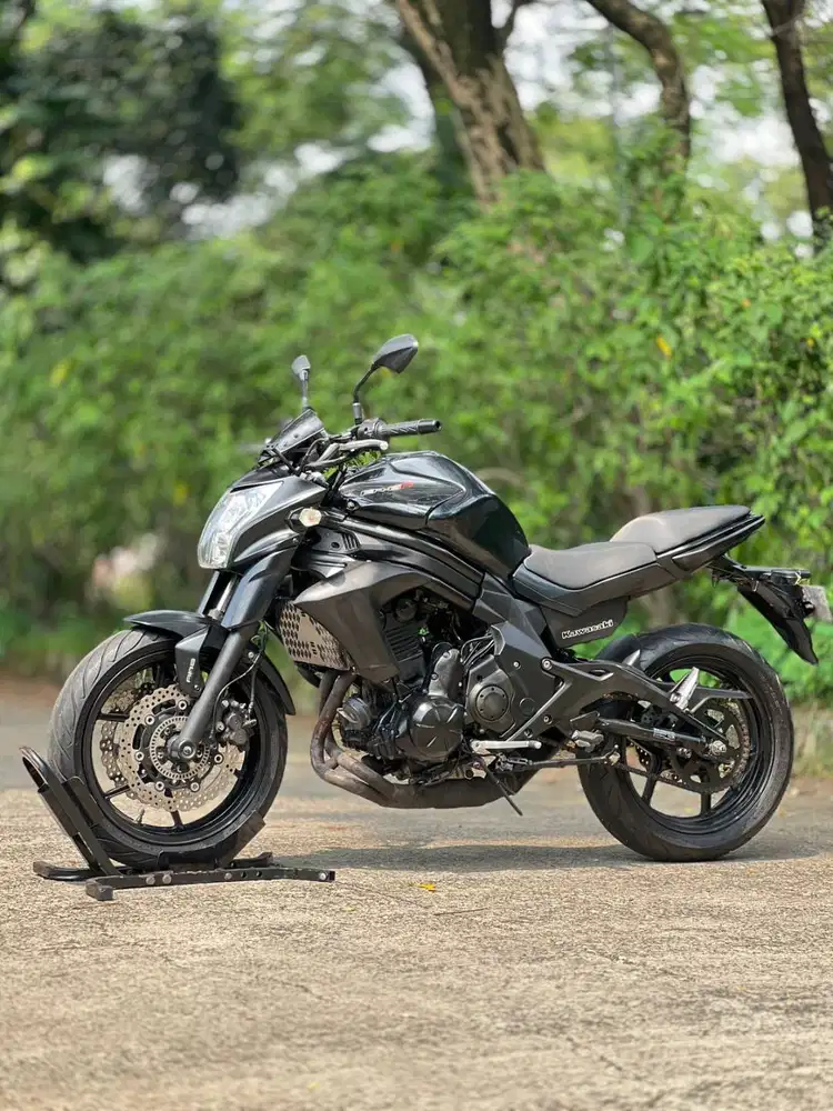KAWASAKI ER6N 650 ABS BLACK 2013 KM 5K PAJAK PANJANG SIAP GAS JAUH