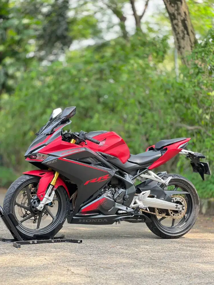HONDA NEW CBR250RR ABS QS MERAH HITAM 2021 KM 10K PAJAK ON SUPERB