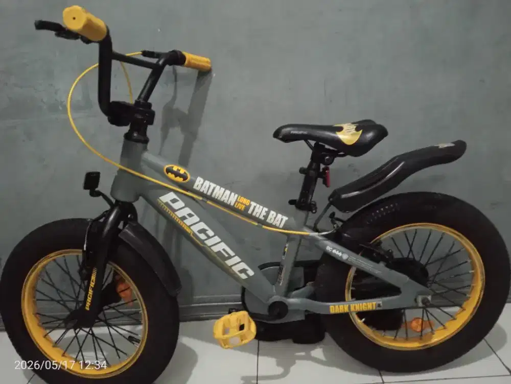 Dijual Sepeda Anak Pacifik Batman 16 Inch