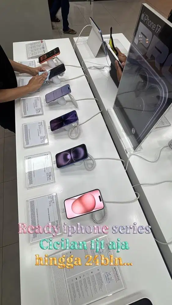 Iphone series 15-17 pro/max cicilan bunga 0%