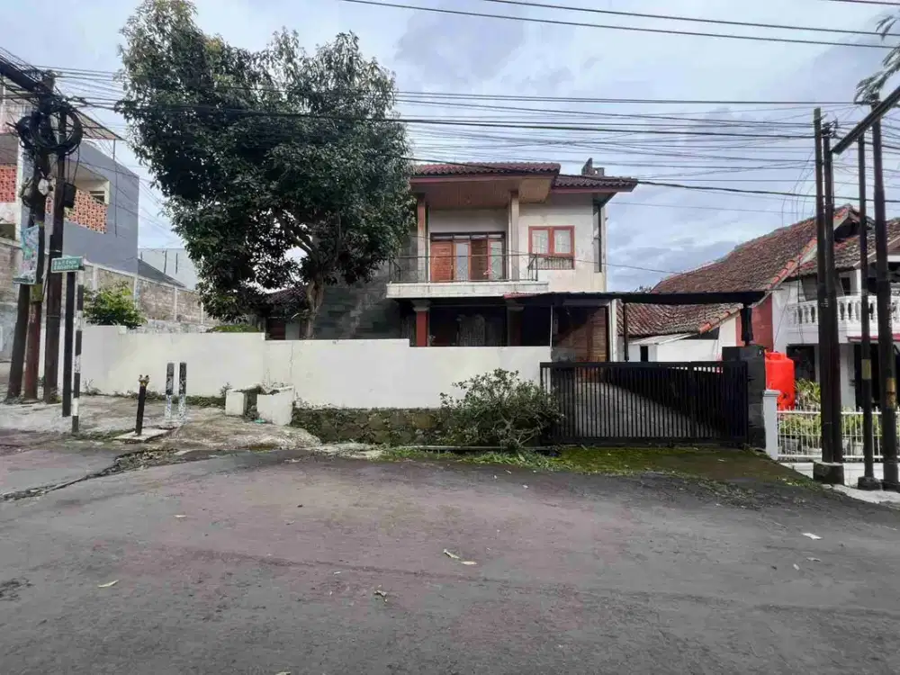 dijual aset bank rumah besar luas murah perumahan budi asri bandung