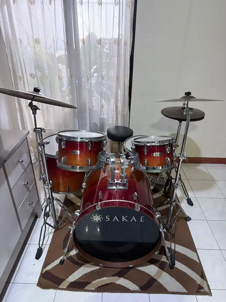 Dijual Drum Full Set milik Susy Nander Drummer DARA PUSPITA