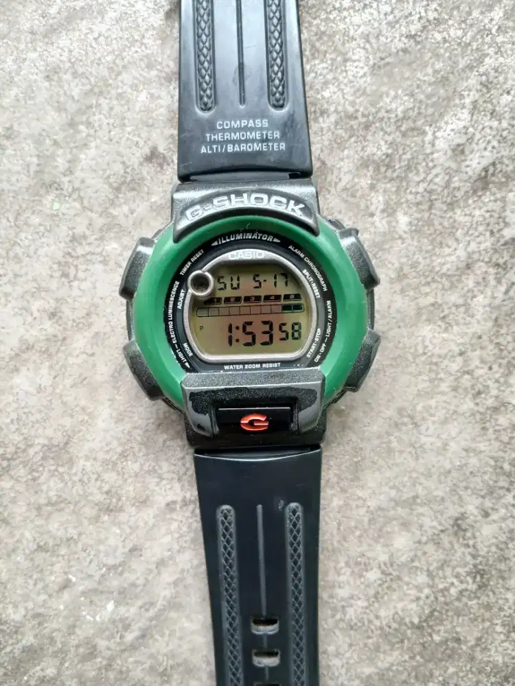 Casio Gshock DW 003 Green Japan Original
