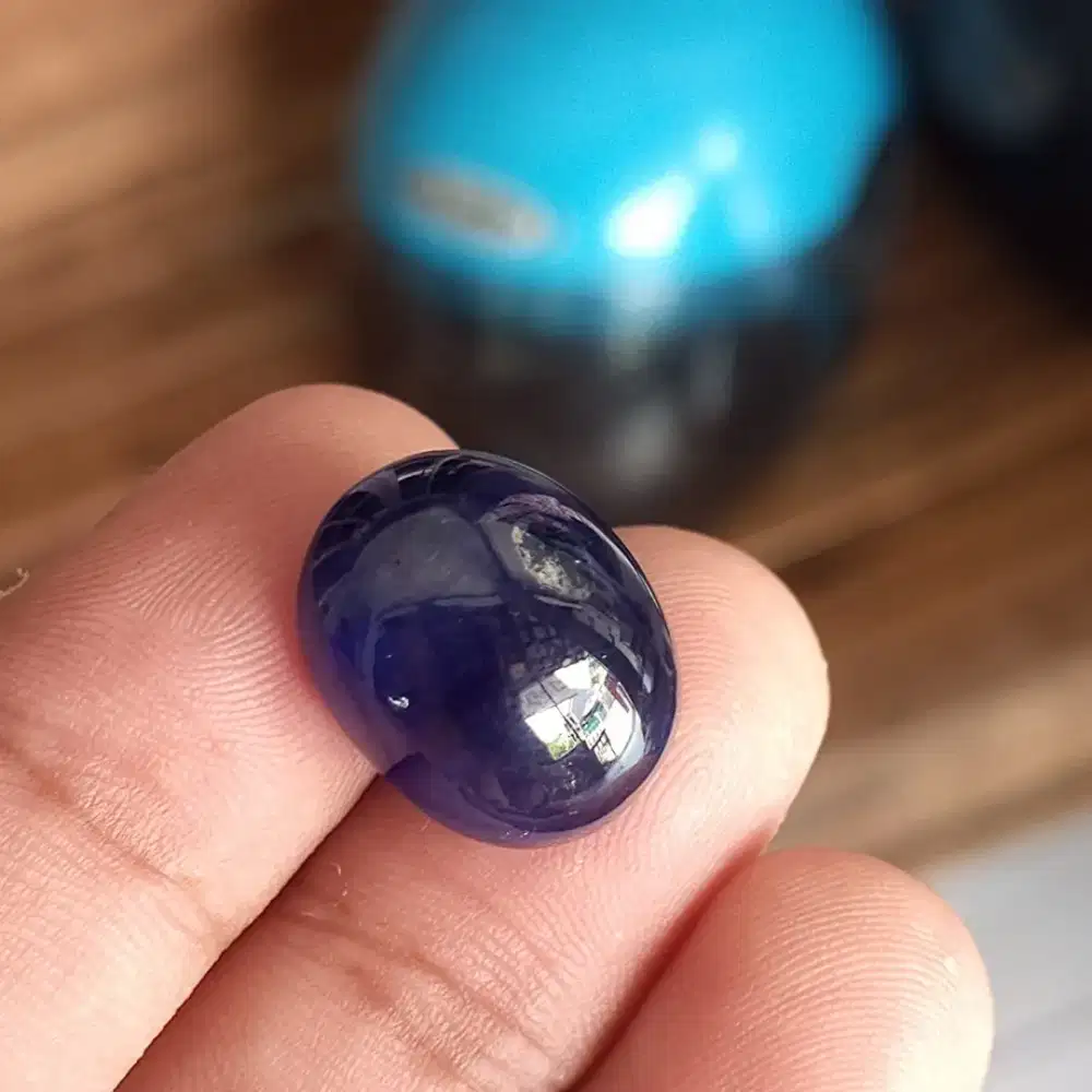 (WAJIB Transaksi Offline)Cashmir Blue Sapphier 31Cts Origin Unknown