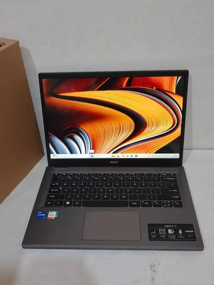 Acer Aspire 5 A314 Core i5 Ram 8/512GB SSD 14 Fhd Generasi 13