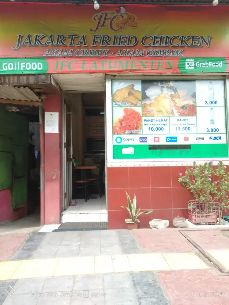 SEWA RUKO LATUMENTEN - TAMBORA - JAKARTA BARAT