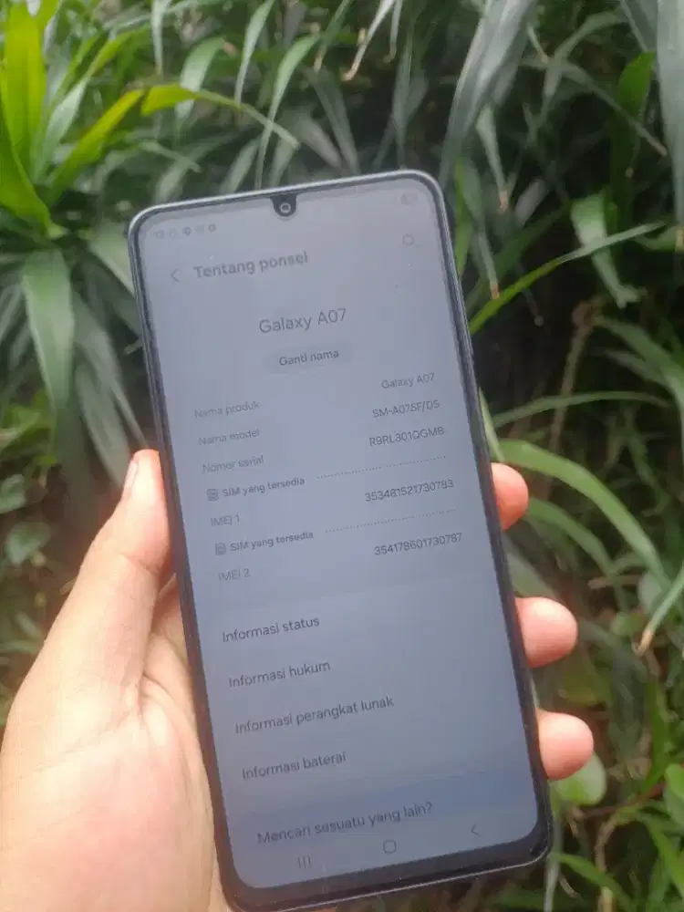 Samsung a07 6/128 hp only